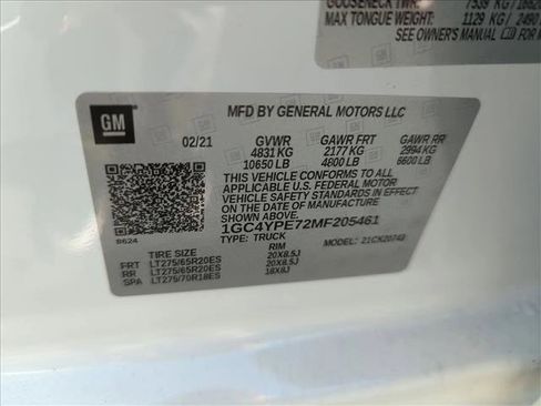 Used 2021 Chevrolet Silverado 2500 LTZ w/ LTZ Plus Package image 15