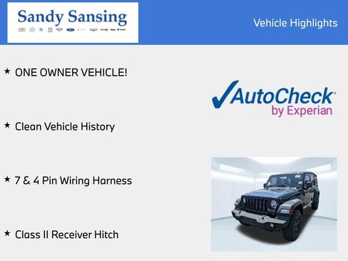 Used 2022 Jeep Wrangler Unlimited Sport AWD/4WD image 8