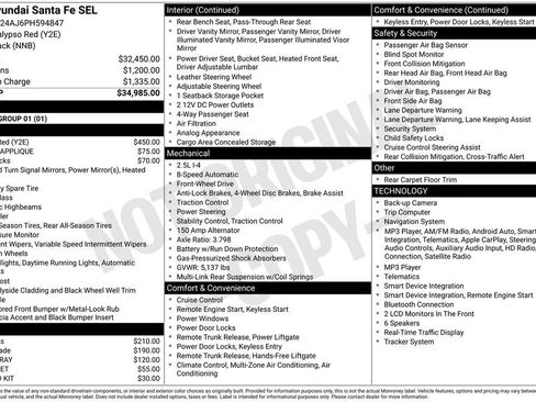 Used 2023 Hyundai Santa Fe SEL FWD image 11