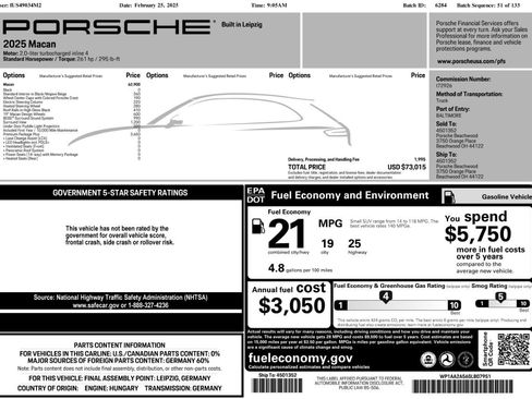 Used 2025 Porsche Macan image 47