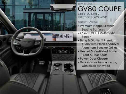 Used 2026 Genesis GV80 3.5T Prestige AWD/4WD image 17