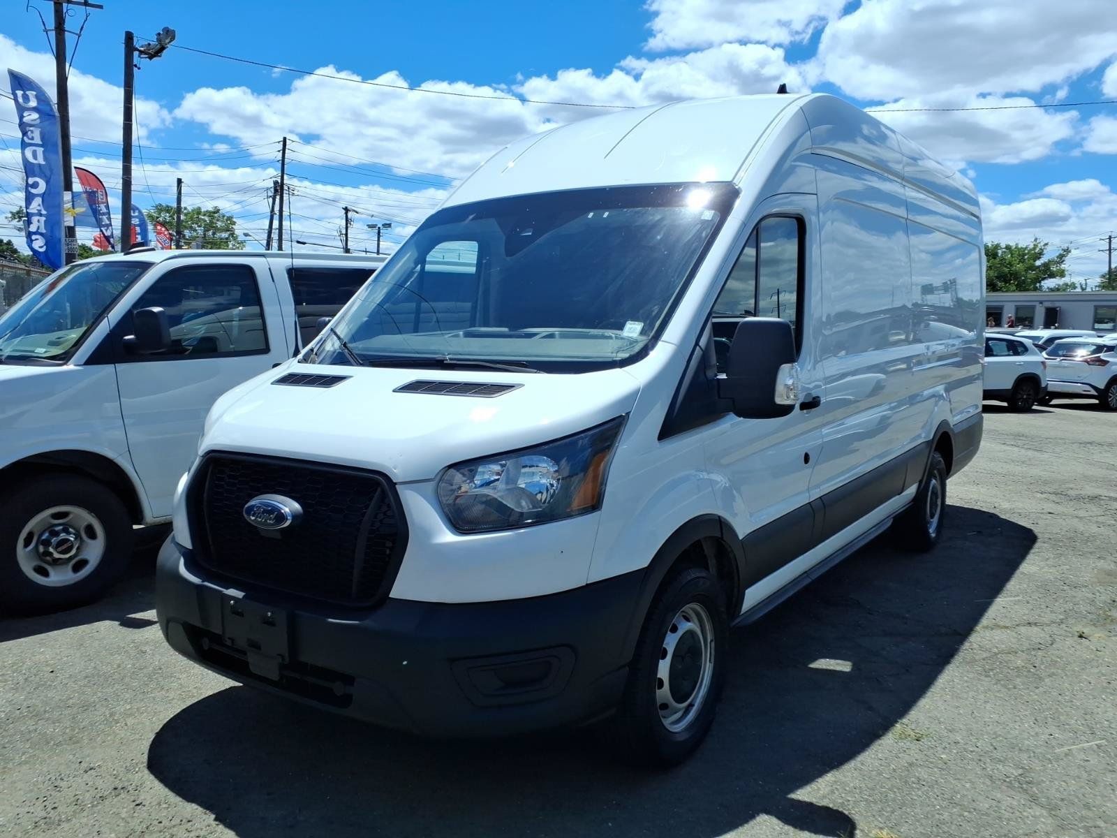 Used 2021 Ford Transit 350 148 High Roof Extended w/ Load Area Protection Package RWD image 3