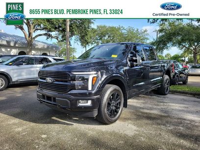 Used 2024 Ford F150 Platinum w/ FX4 Off-Road Package