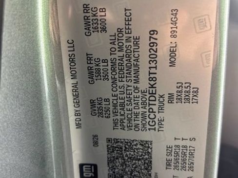 New 2026 Chevrolet Colorado Z71 w/ Technology Package AWD/4WD image 19