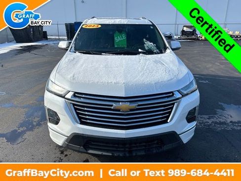 Certified 2023 Chevrolet Traverse Premier w/ LPO, Floor Liner Package image 9