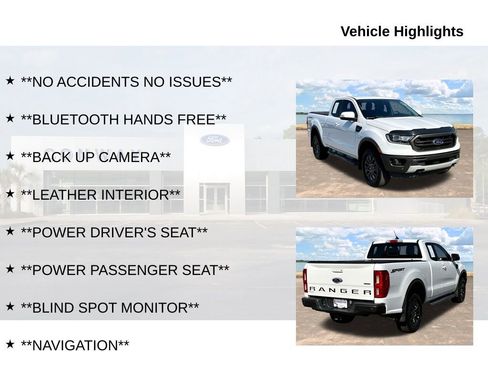 Used 2019 Ford Ranger Lariat w/ Equipment Group 501A Mid RWD image 6