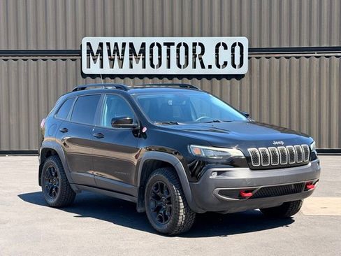 Used 2022 Jeep Cherokee Trailhawk w/ Sun & Sound Group AWD/4WD image 1