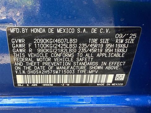 New 2025 Acura ADX A-Spec image 17