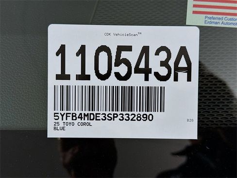 Certified 2025 Toyota Corolla LE image 30