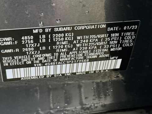 Used 2023 Subaru Outback Premium image 12