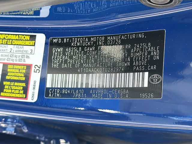Used 2026 Toyota Camry XLE FWD image 32