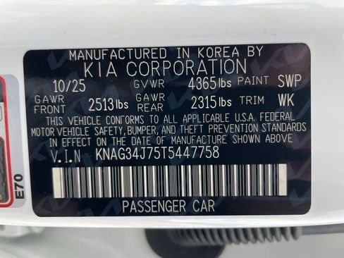 New 2026 Kia K5 EX FWD image 33