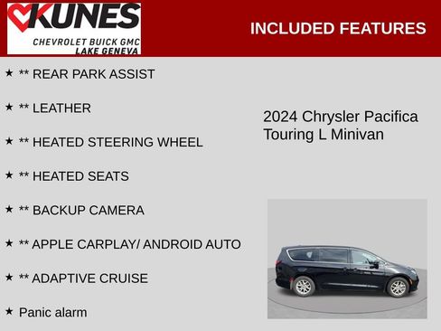 Used 2024 Chrysler Pacifica Touring-L FWD image 2