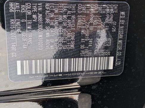 New 2026 Nissan Rogue Platinum w/ Platinum Premium Package AWD/4WD image 31