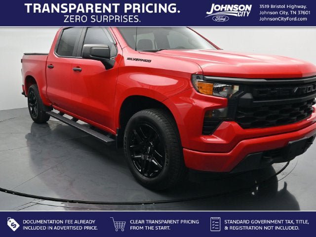 Used 2023 Chevrolet Silverado 1500 Custom w/ LPO, Dark Essentials Package AWD/4WD image 1