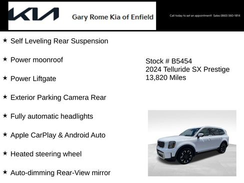 Certified 2024 Kia Telluride SX Prestige w/ Towing Package AWD/4WD image 19