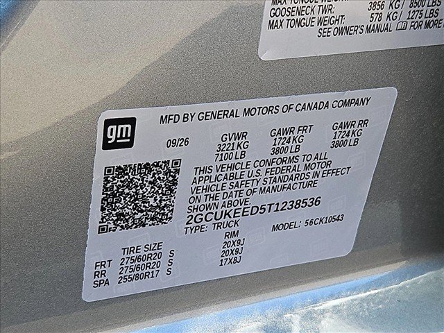 New 2026 Chevrolet Silverado 1500 RST w/ Dark Appearance Package AWD/4WD image 17