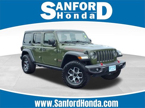 Used 2021 Jeep Wrangler Unlimited Rubicon AWD/4WD image 1