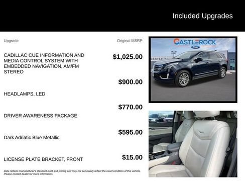 Used 2017 Cadillac XT5 Luxury w/ Driver Awareness Package image 5