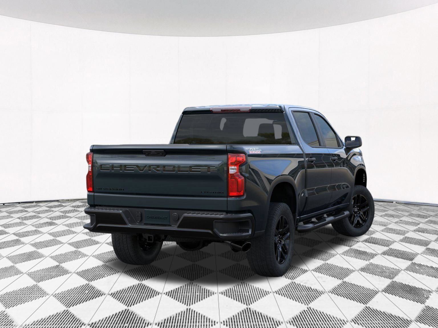 New 2026 Chevrolet Silverado 1500 Custom Trail Boss w/ Turbomax Blackout Package AWD/4WD image 12