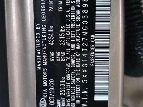 Used 2021 Kia K5 LXS image 3