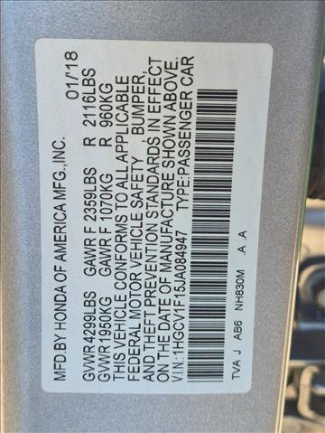 Used 2018 Honda Accord LX image 15
