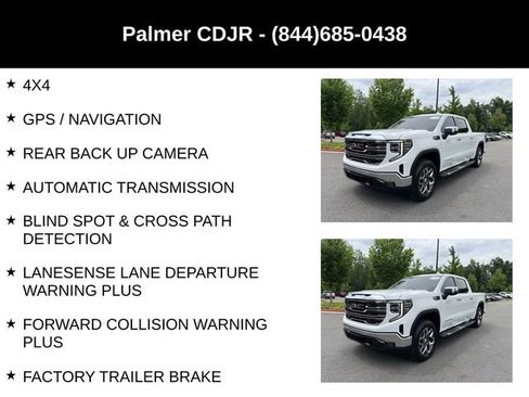 Used 2022 GMC Sierra 1500 SLT w/ SLT Premium Plus Package AWD/4WD image 4
