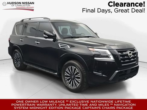 Used 2024 Nissan Armada SL w/ Midnight Edition Package image 1