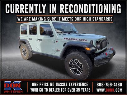 Used 2024 Jeep Wrangler Unlimited Rubicon w/ Technology Group