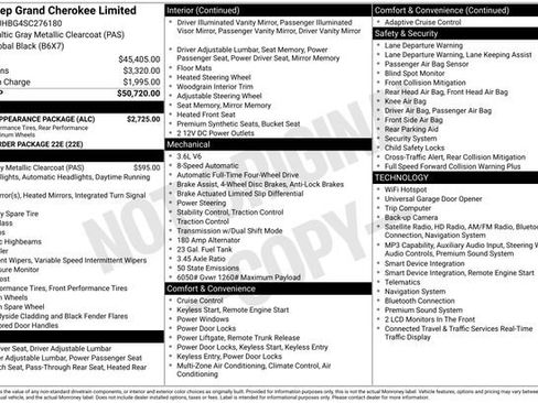 Used 2025 Jeep Grand Cherokee Limited w/ Black Appearance Package AWD/4WD image 41