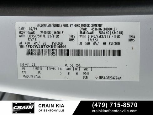 Used 2019 Ford F250 XL w/ Power Equipment Group image 35