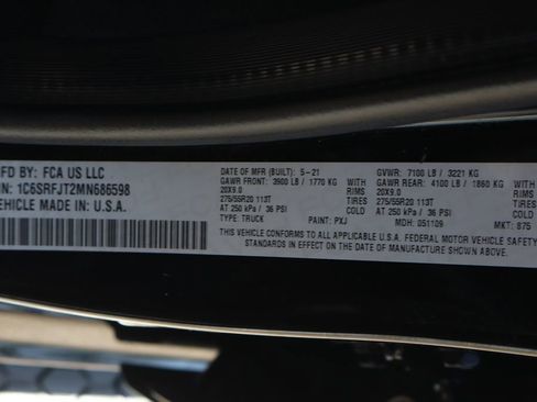 Used 2021 RAM 1500 Laramie AWD/4WD image 62