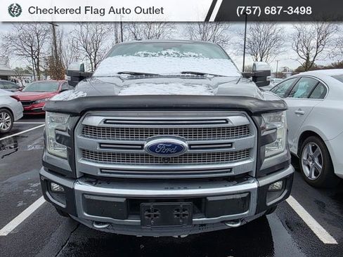 Used 2015 Ford F150 Platinum w/ Equipment Group 701A Luxury image 2