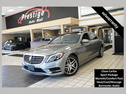 Used 2015 Mercedes-Benz S 550 4MATIC Sedan image 1