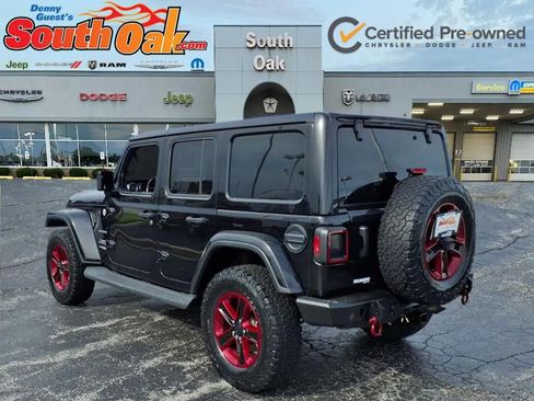 Certified 2021 Jeep Wrangler Unlimited Sahara w/ Cold Weather Group AWD/4WD image 3