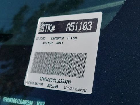 Certified 2020 Ford Explorer ST w/ ST Street Pack AWD/4WD image 32