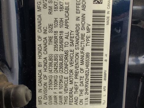 Used 2020 Honda CR-V EX-L image 40