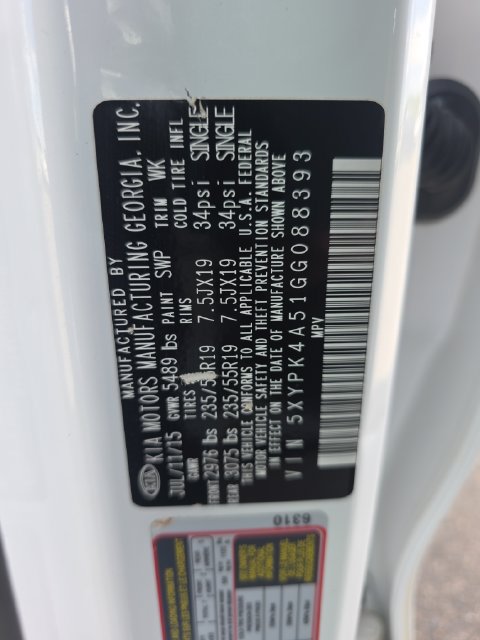 Used 2016 Kia Sorento SX FWD image 9