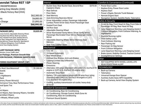 Used 2023 Chevrolet Tahoe RST w/ Luxury Package image 6