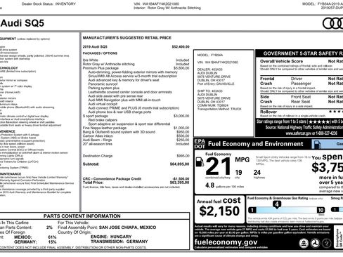 Used 2019 Audi SQ5 Premium Plus image 5