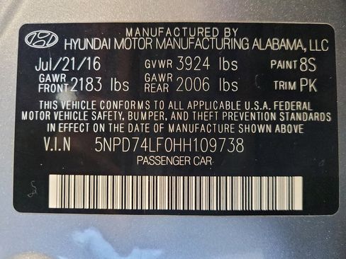 Used 2017 Hyundai Elantra SE FWD image 33