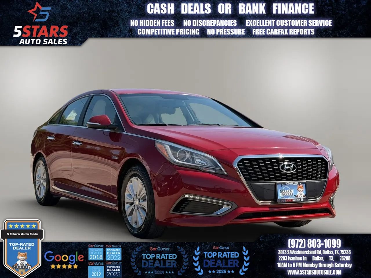 Used 2016 Hyundai Sonata SE FWD image 1