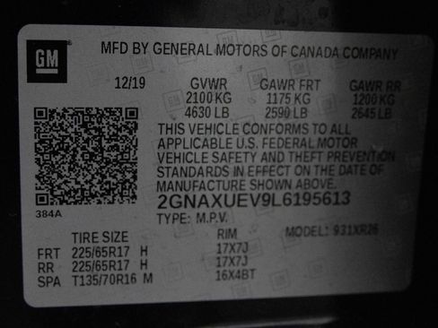 Used 2020 Chevrolet Equinox LT image 48