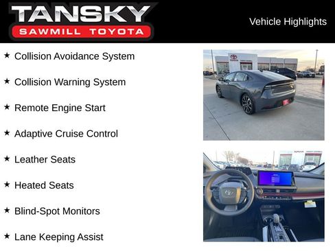 New 2026 Toyota Prius Hybrid XSE image 9