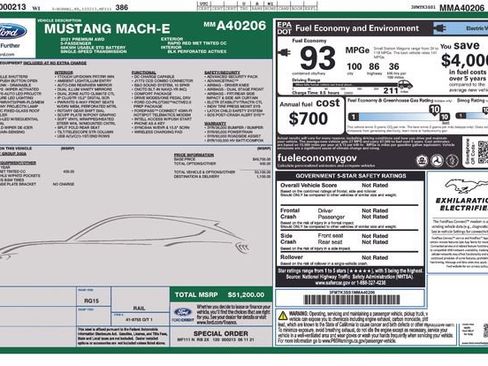 Used 2021 Ford Mustang Mach-E Premium image 6