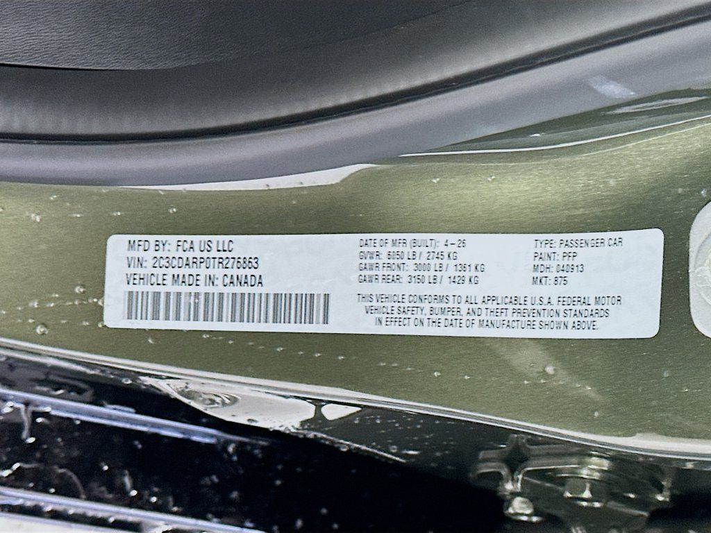 New 2026 Dodge Charger Scat Pack w/ Blacktop Package AWD/4WD image 18