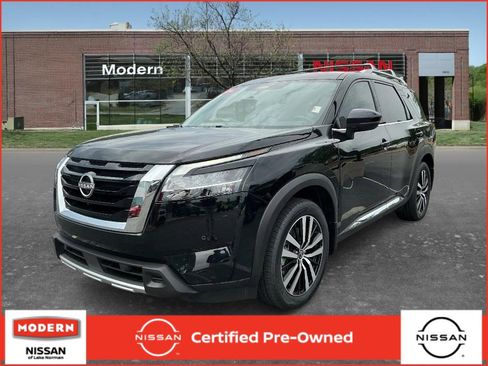 Certified 2023 Nissan Pathfinder Platinum w/ Cargo Package AWD/4WD image 1
