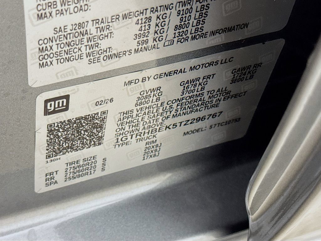 New 2026 GMC Sierra 1500 SLE w/ Preferred Package RWD image 21