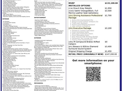 Used 2025 BMW X6 M Competition w/ Executive Package image 2