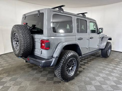 Used 2021 Jeep Wrangler Unlimited Rubicon 4xe w/ Steel Bumper Group AWD/4WD image 3